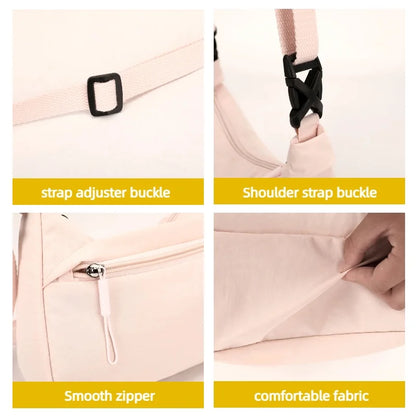 Women's Casual Crossbody Bag with Adjustable Strap