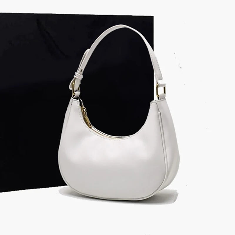 Saddle Shoulder Bag – Women's PU Leather Underarm Clutch Purse