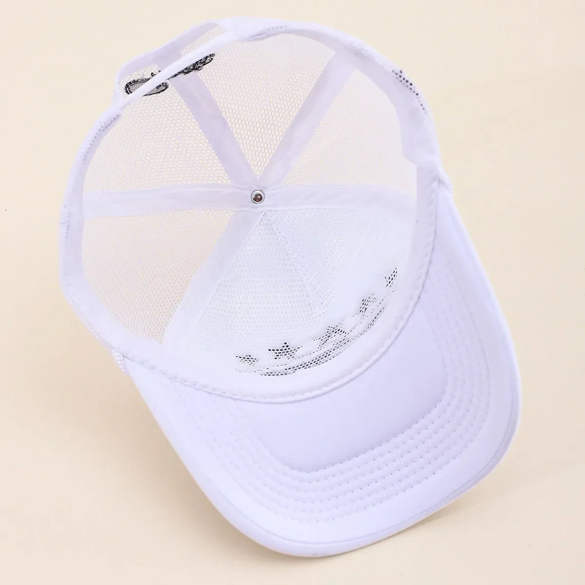 Unisex Men Women Cap Pentagram Embroidery Baseball Net Caps Spring Summer Outdoor Adjustable Casual