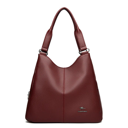 Leather Hobo Bag for Women – Large Shoulder Purse