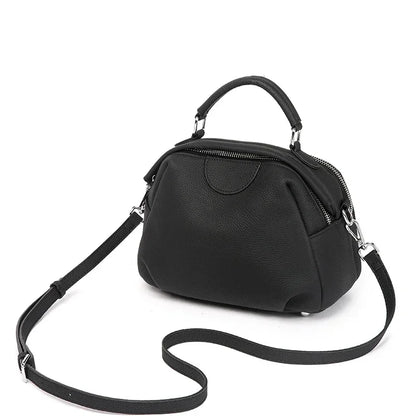 Women's Genuine Cowhide Leather Crossbody Bag