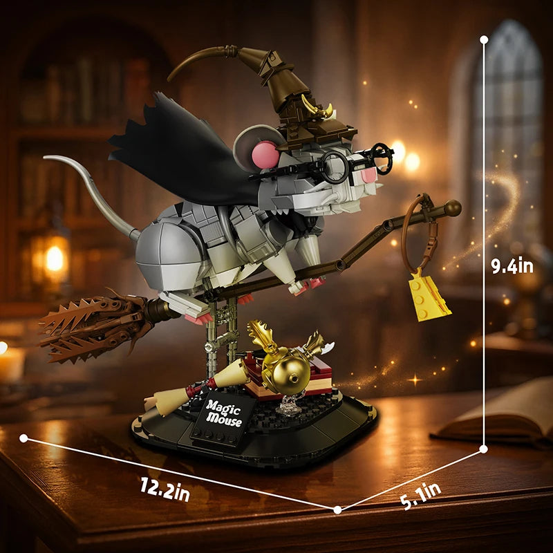Magic Mouse Wizard MOC Building Blocks Set