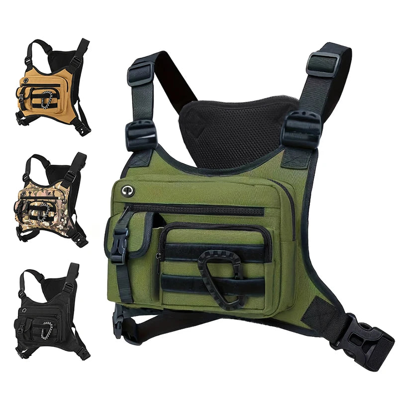 Tactical Chest Bag – Outdoor Sports & Cycling Pack
