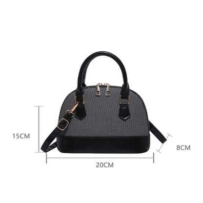 Shell Crossbody Bag – Retro Shoulder Purse for Women