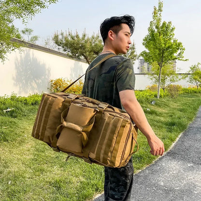 60L Tactical Backpack – Large Capacity Military Bag for Hiking & Travel