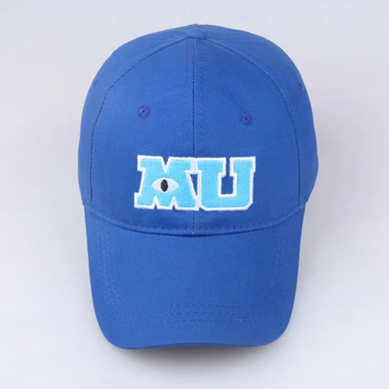 Monsters University Baseball Cap – Sulley & Mike Embroidery Snapback