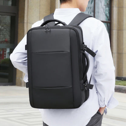 Laptop Backpack with USB Charging Port – Waterproof Business Travel Bag