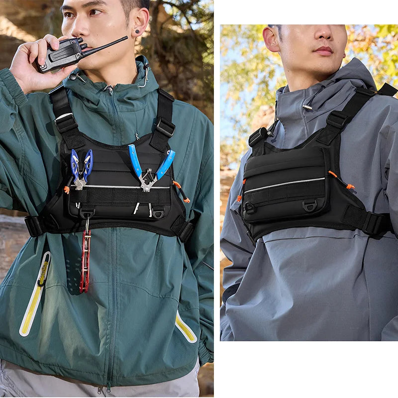 Tactical Chest Bag – Men's & Women's Outdoor Running Vest Pack