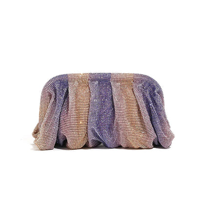 Crystal Evening Clutch Bag – Women's Diamond Party Purse