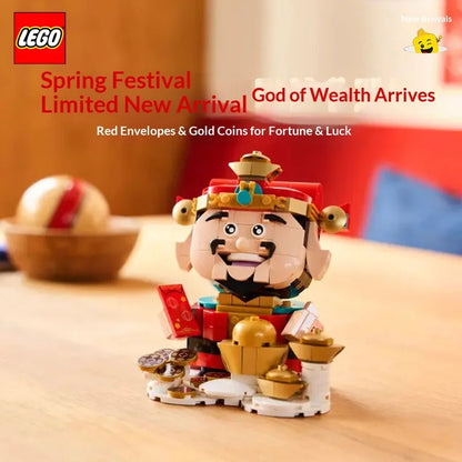 LEGO 40864 God of Wealth Building Set – Chinese Traditional Figure