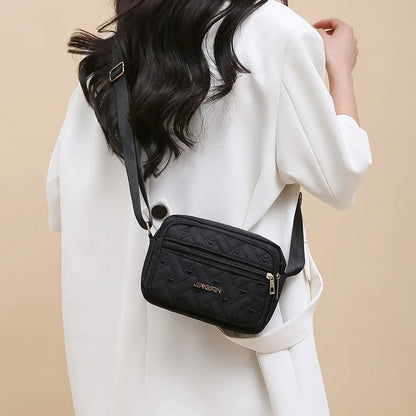 Waterproof Oxford Crossbody Bag for Women – Large Capacity Shoulder Purse