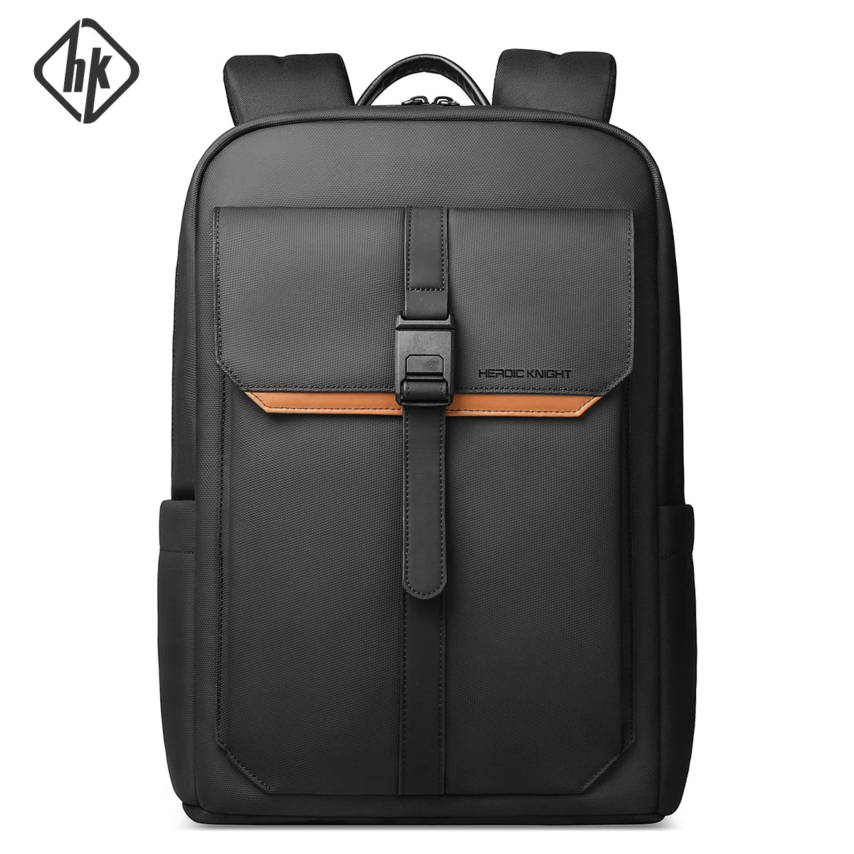 Vintage Flap Backpack for Men – Waterproof 15.6" Laptop College Travel Bag