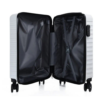 20-Inch Hard Shell Rolling Luggage Suitcase with Spinner Wheels