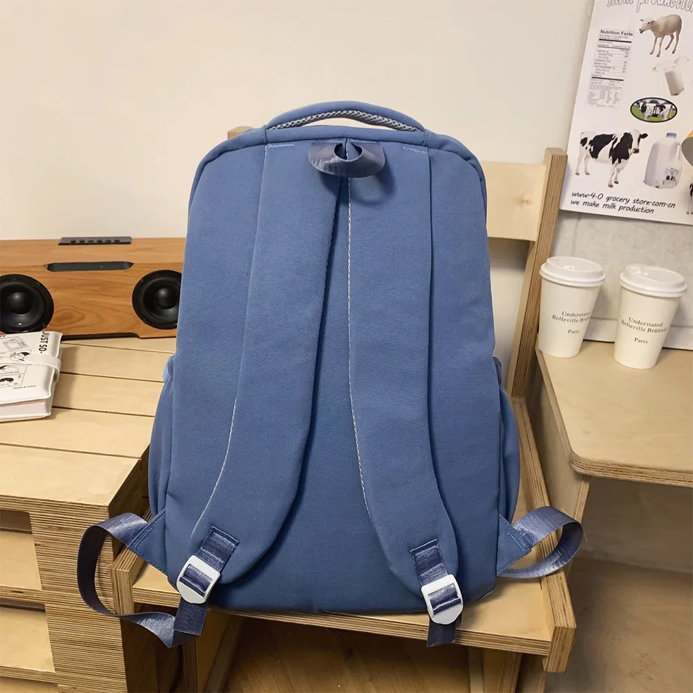 Lightweight Nylon Backpack – Water-Resistant School & Daily Use Bag