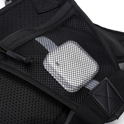Tactical MOLLE Chest Rig Vest Bag – Airsoft Hunting Shoulder Pack