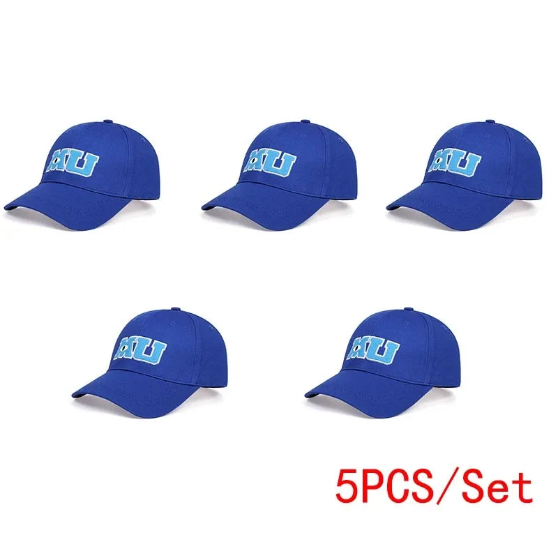 Set Monster University Power Company Sullivan Furry Big-Eye School Emblem Mu Single-Eyed Baseball