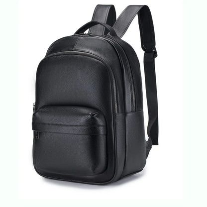 Genuine Leather Men's Backpack – Luxury Business Laptop Bag