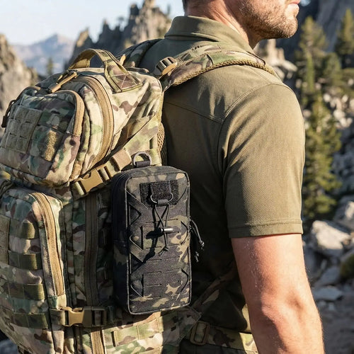 Tactical MOLLE Utility Pouch – Heavy-Duty Nylon EDC Organizer Gear Bag