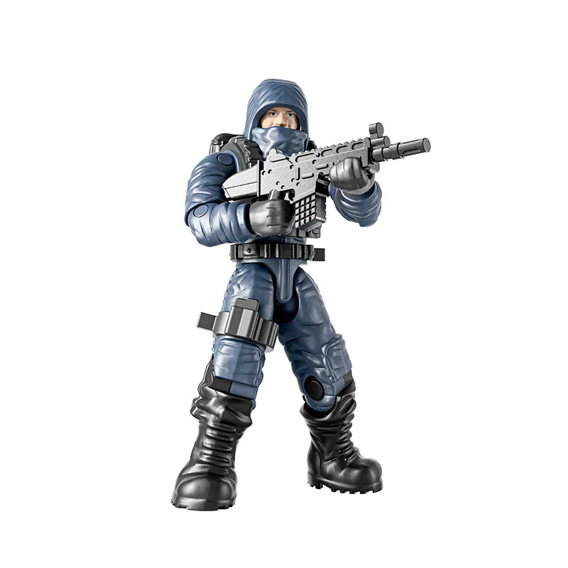 Military SWAT Soldier MOC Building Blocks – Army Figure Toy