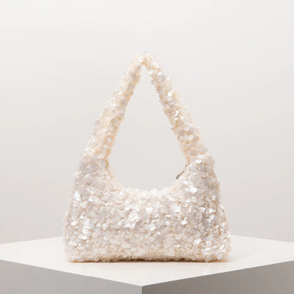 Sequin Shoulder Bag for Women – Glam Party Hobo Bag