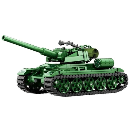 WWII Military Half-Track Building Blocks Model – Army Armored Vehicle Brick Kit
