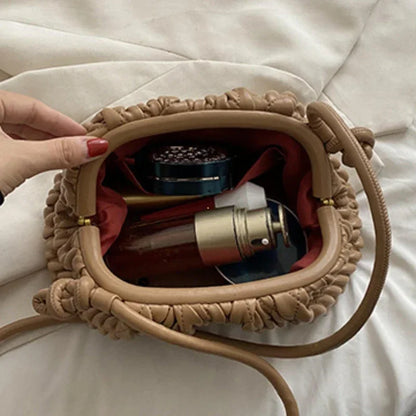 Women's Quilted Crossbody Bag – Designer Clutch Purse