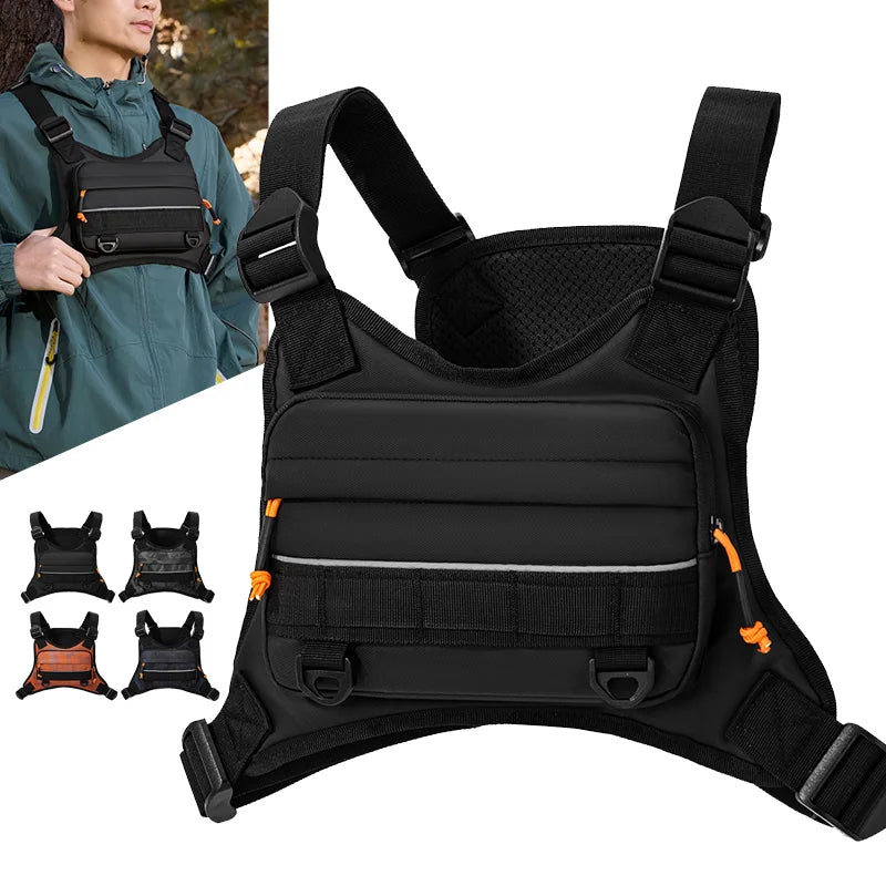 Tactical Chest Bag – Men's & Women's Outdoor Running Vest Pack
