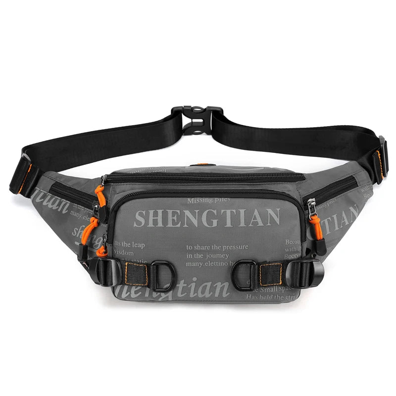 Waterproof Nylon Waist Pack – Men's Running Belt Bag