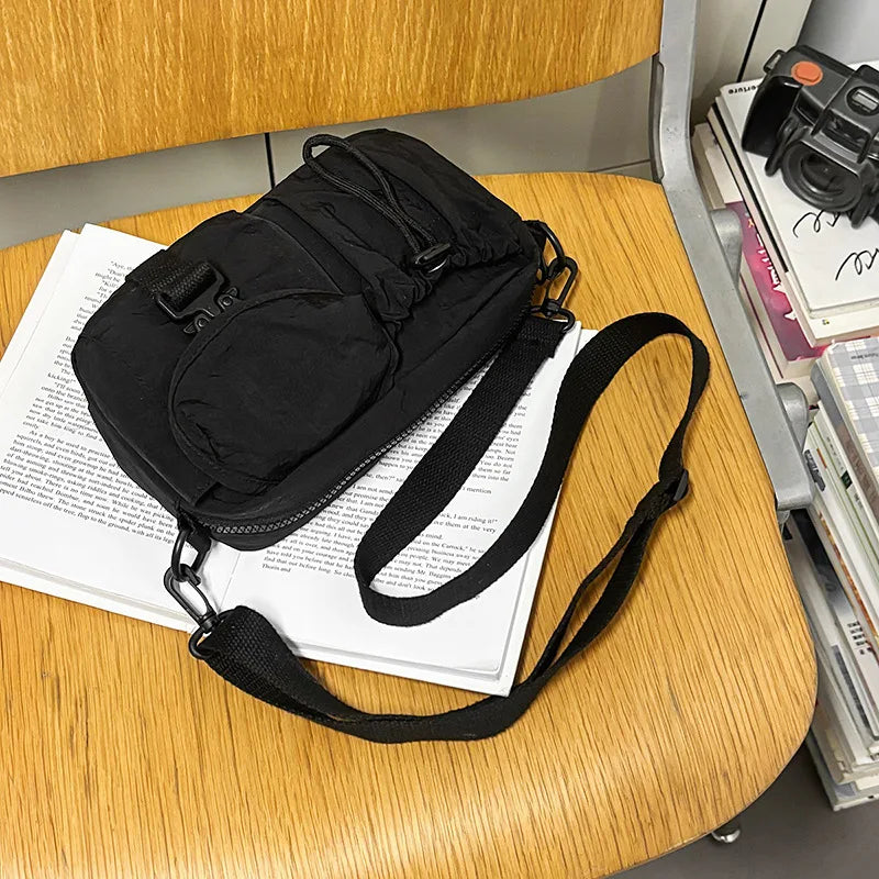 Lightweight Crossbody Chest Bag – Multifunctional Sports Shoulder Bag