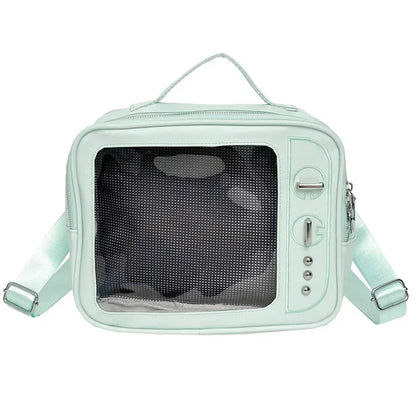 Ita Bag TV-Shaped Transparent Crossbody Bag for Girls