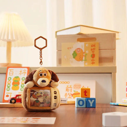 Toy Story 5 Plush Keychain – Rex, Woody, Buzz & More