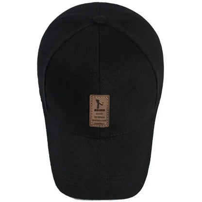 Structured Cotton Snapback Baseball Cap – Unisex Summer Sunhat