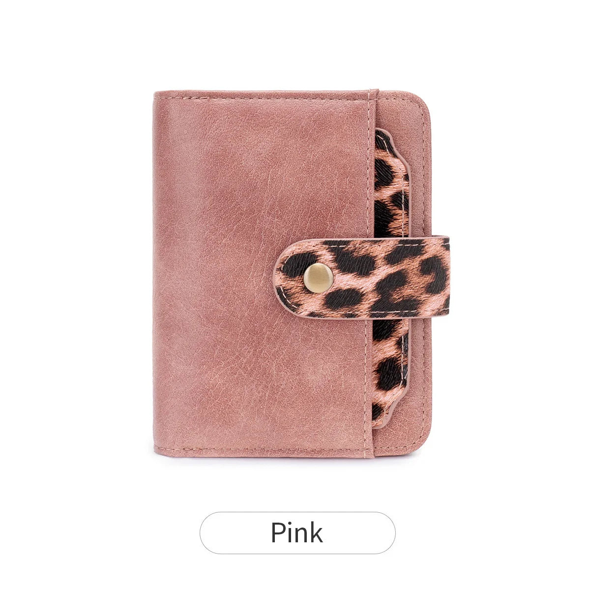 Leopard Print Women's Wallet – Multi-Card Slot Coin Purse