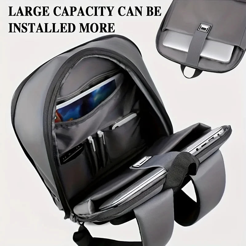 Lightweight Business Backpack – Expandable Multi-Compartment