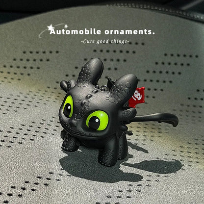 Toothless Dragon Keychain – Cute Glowing Car & Bag Ornament