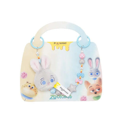 Zootopia Plush Keychain Doll – Cute Bag Charm Pendant