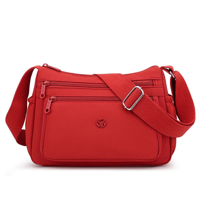 Waterproof Nylon Crossbody Shoulder Bag for Women