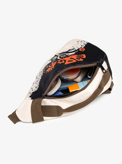 Nylon Chest Bag for Women – Large Capacity Sling Purse