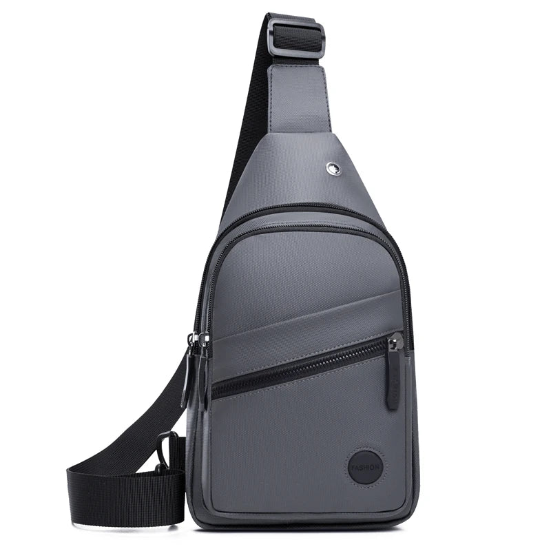 Men's Sling Chest Bag – Lightweight Multi-Pocket Crossbody