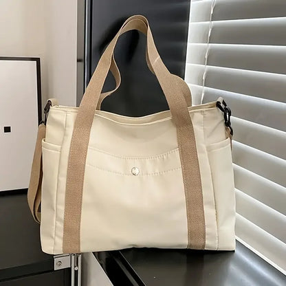 Large Capacity Nylon Crossbody Bag for Women