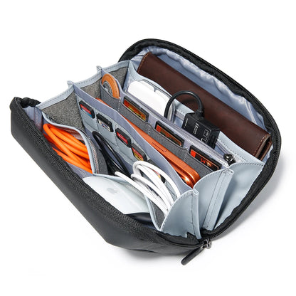 Waterproof Digital Organizer Pouch – Cable & Electronics Travel Bag