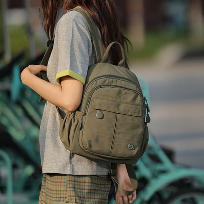 Mini Nylon Backpack for Women – Lightweight Small Backpack Purse
