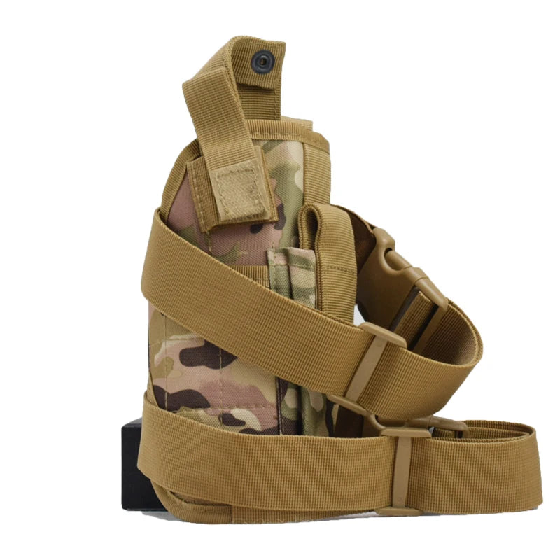 Tactical Drop Leg Holster – Adjustable Nylon Thigh Holster