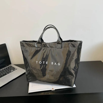PVC Tote Bag for Women – Large Waterproof Shopper