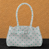 Green Polka dot