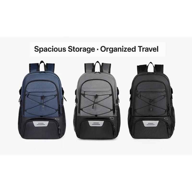 35L Sports Gym Backpack with Laptop Compartment & Shoe Pocket