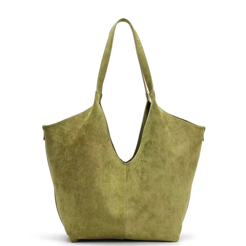 Frosted Tote Bag – Women's Foldable 2-in-1 Shoulder Bag