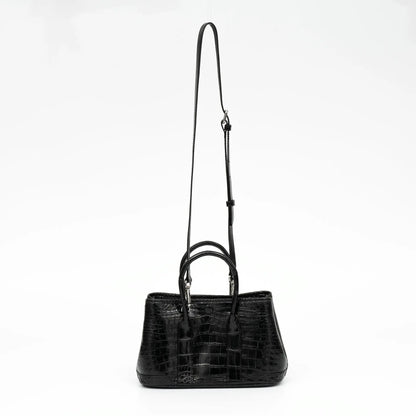 Crocodile Leather Handbag – Women's Large Shoulder & Crossbody Bag