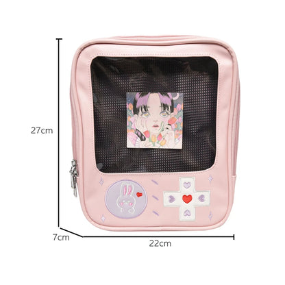 Clear Ita Bag – Kawaii Y2K Lolita Backpack & Shoulder Bag