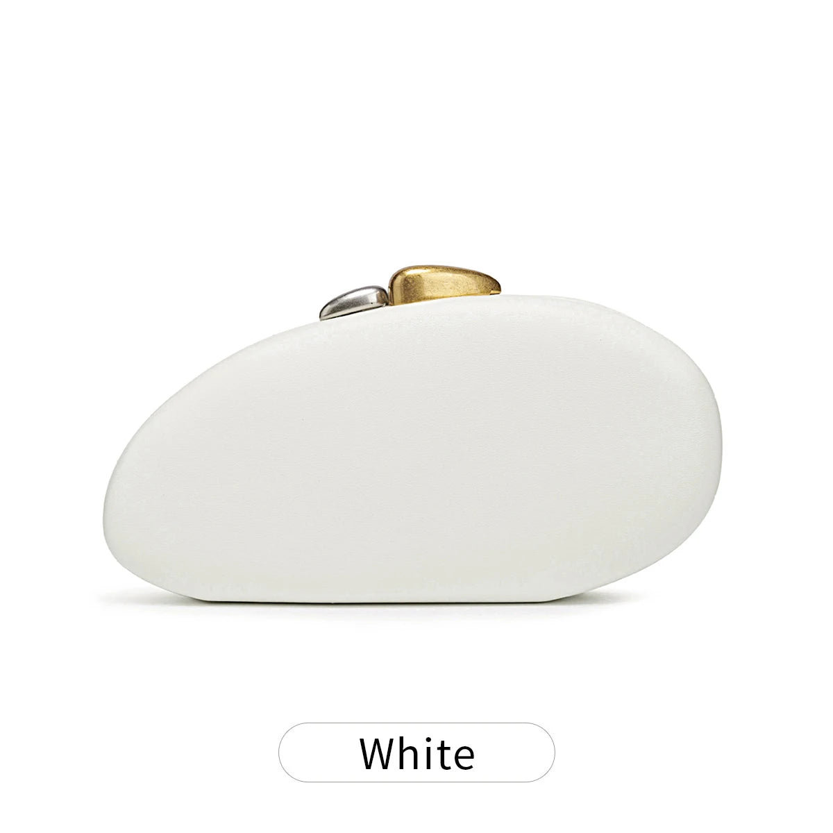 Shell-Shaped Evening Clutch Bag – Women's Luxury Crossbody Purse
